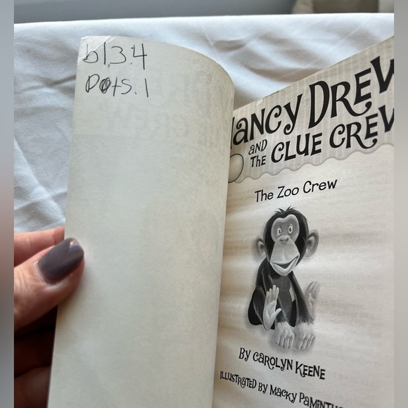 Nancy Drew and the Clue Crew Five Softcover Books Writing in cover shown - Picture 12 of 15